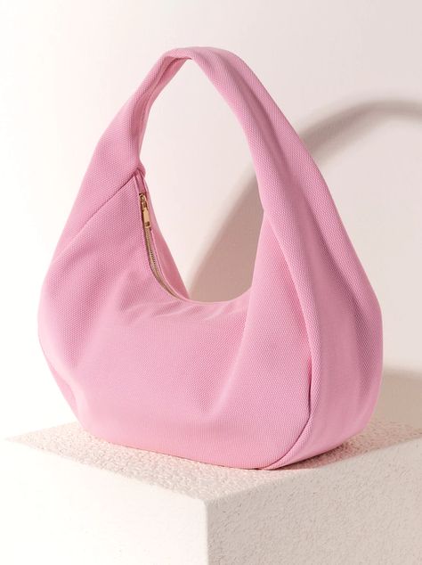 Shiraleah Bella Hobo, Pink Cos Bags, Hobo Bag Patterns, Pink Accessories, Diy Tote Bag, Vegan Leather Bag, Simple Outfit, Pretty Bags, How To Make Handbags, Strap Top