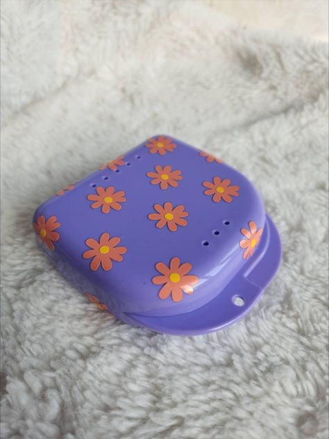 Retainer Case, Purple Cases, Are You Bored, Case Ideas, Cute Design, Design Floral, Purple Flowers, Cute Designs, Family Members