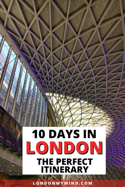 Looking to spend 10 days in London? Here's the perfect 10-day London itinerary to help you plan your London trip! Best Markets In London, London Bucket List, London Itinerary, Travel Guide London, Day Trips From London, Trip To London, London Trip, London Aesthetic, London Museums