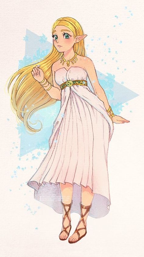 Princess Zelda Art, Harmonie Mario, Breath Of The Wild Art, Silent Princess, Pichu Pokemon, Zelda Drawing, Hyrule Castle, Princesa Zelda, Botw Zelda