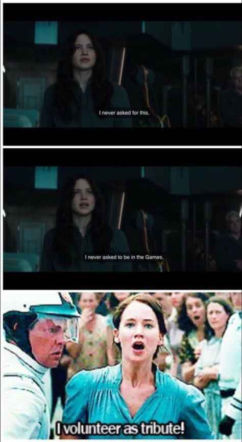 Hunger Games Jokes, Volunteer As Tribute, Jennifer Laurence, Divergent Hunger Games, Hunger Games Memes, Hunger Games Quotes, Hunger Games Movies, I Volunteer As Tribute, Hunger Games Fandom