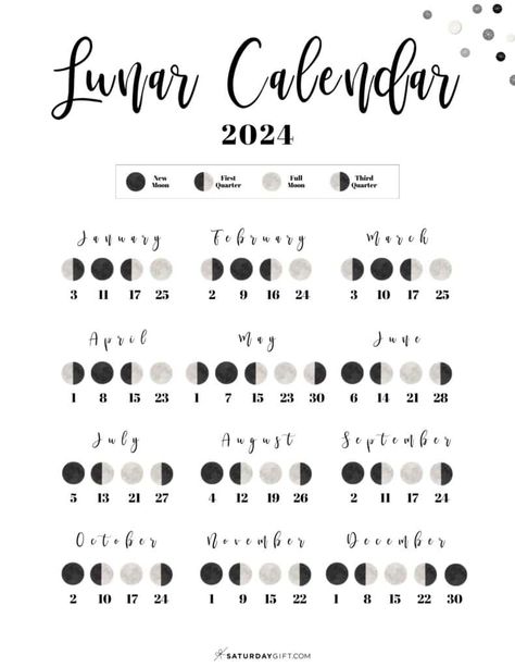 Full Moon Calendar, Chinese Lunar Calendar, Printable Yearly Calendar, Calendar Designs, Moon Meaning, Moon Phase Calendar, Moon Journal, Moon Calendar, Cute Calendar