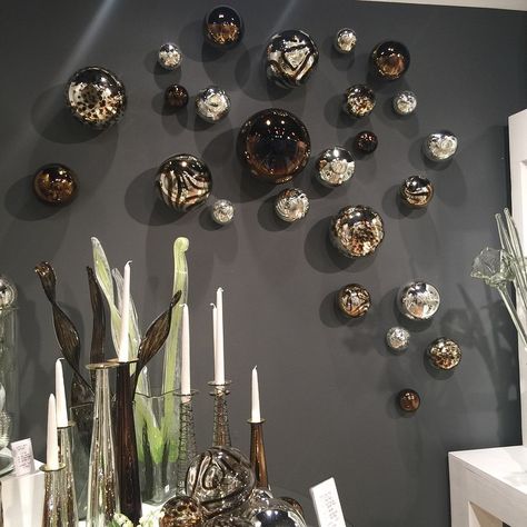 Wall Spheres, Nine Square, Glass Sphere, Glass Balls, Decor Home Living Room, Looking For Someone, Glass Ball, Wall Spaces, Plate Sets