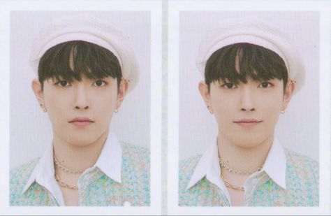 ATEEZ 2024 Season's Greetings Scans - ID Photo Hongjoong Ateez Id Photo, Photo Scan, Hongjoong Ateez, Id Photo, King Of My Heart, Season's Greetings, Kim Hongjoong, Best Songs, Seasons Greetings