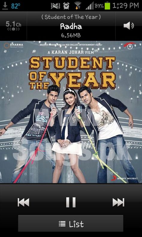 New favorite Bollywood movie! Student Of The Year Movie, Love Chants, Vishal Shekhar, Exam Season, Disco Songs, Sunidhi Chauhan, Dharma Productions, Udit Narayan, Year Poster