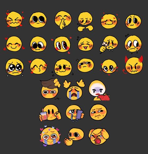 Animated Emojis, Images Emoji, Emoji Drawings, Drawing Face Expressions, Emoji Love, Goofy Drawing, Emoji Drawing, Emoji Images, Anime Friendship