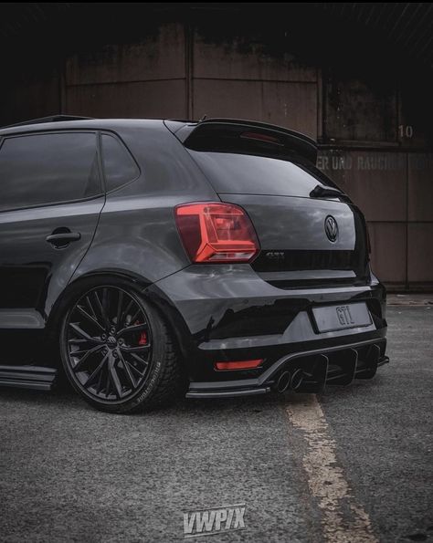 Black Gti Golf, Polo Gt Modified Black, Polo Gti 6c Modified, Black Vw Polo, Volkswagen Polo Black, Polo Tsi Modified, Polo Gt Wallpaper, Polo Gti Modified, Polo Gti Wallpaper