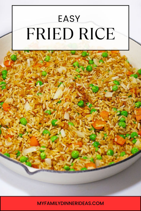 Fried rice Filipino Fried Rice, Homemade Fried Rice, Rice Side Dish Recipes, Rice Mix, Rice Side Dishes, Rice Side, Jasmine Rice, Recipes Quick, Gluten Free Chicken