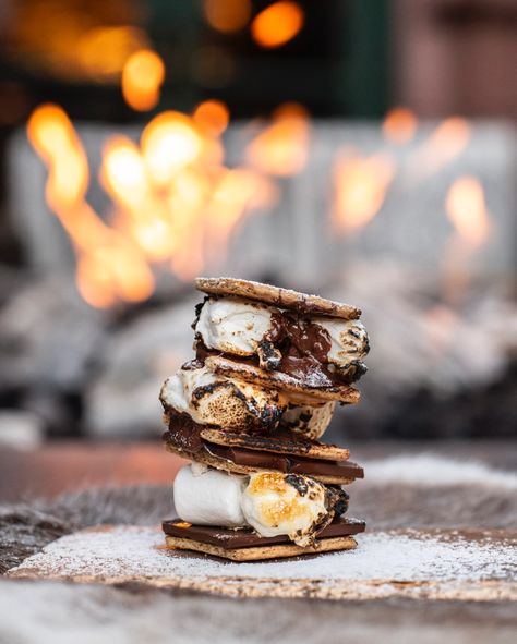 S'mores at The St. Regis Aspen are always a good idea! St Regis Aspen, Fall Bonfire, Campfire Smores, Campfire S'mores, Elsie Silver, S'mores Bar, Wild Love, Bonfire Night, St Regis