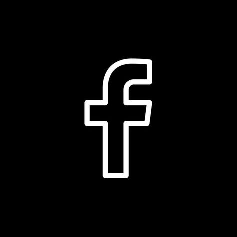 Facebook Lite Icon, App Icon Black And White, Facebook App Icon, Facebook Lite, All Apps Icon, Instagram Logo Transparent, Wallpaper Tumblr Lockscreen, Android Icons, Ios Apple