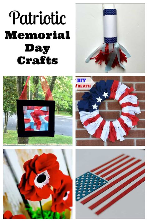 Looking for patriotic crafts to honor our service men? Try these fun Memorial Day Crafts while you discuss the meaning of liberty with your children. Memorial Day Crafts For Kids, Memorial Day Crafts, Patriotic Recipes, Labor Day Holiday, Creative Thinking Skills, Patriotic Food, Quick Crafts, Patriotic Crafts, Patriotic Wreath