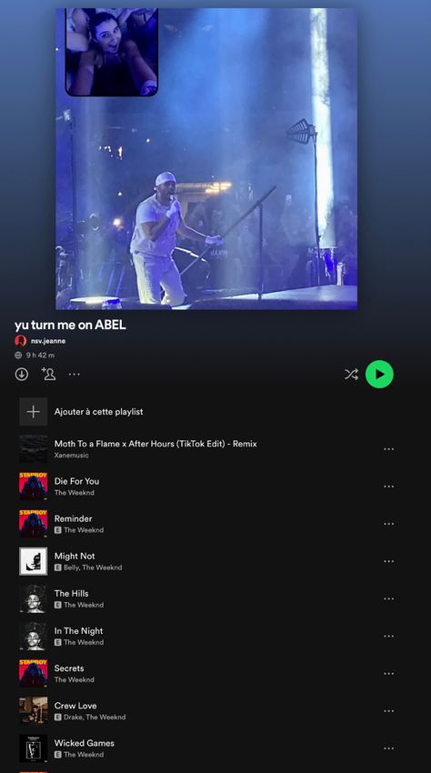 The Weeknd songs, The Weeknd playlist, Abel Tesfaye, XO, spotify playlist The Weeknd Playlist Names, The Weeknd Songs Spotify, The Weeknd Playlist, Spotify Playlist Name, Weeknd Songs, Playlist Name, The Weeknd Songs, Abel Tesfaye, Wicked Game