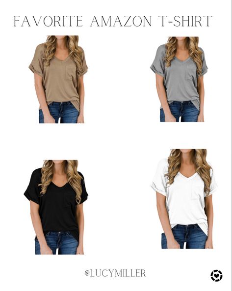 Comfortable, stylish, casual womens tshirt from amazon Womens Tshirt, Best Amazon, Plain Tshirt, Tees For Women, Basic Tees, Casual Women, Open Shoulder Tops, T Shirts For Women, Women's Top