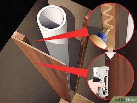 How to Hide Pipes in the Kitchen (with Pictures) - wikiHow Hide Pipes, Exposed Plumbing, Hidden Toilet, Process Painting, Toilet Drain, Hiding Ugly, Kitchen Vent, Drain Pipes, Plywood Siding