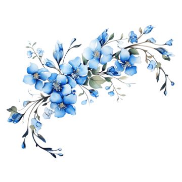 Blue Frames, Peter Rabbit, Blue Flowers, Flowers, Blue