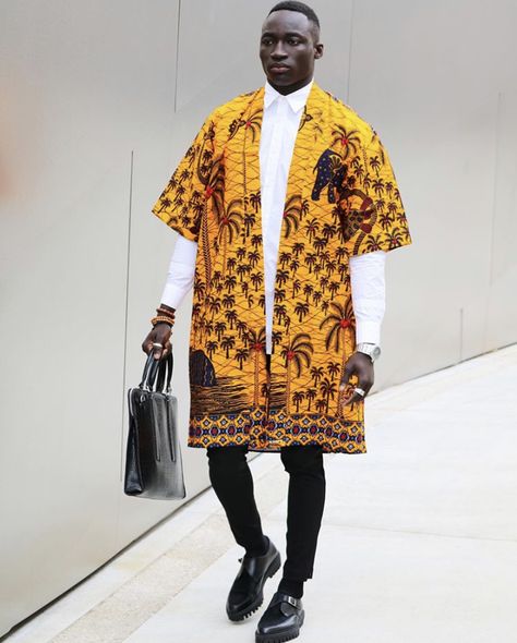 South Fashion, Choir Uniforms, Kimono Men, Africa Print, Africa Clothing, Afro Fashion, Afrocentric Fashion, Male Kimono, Black Men Fashion Casual