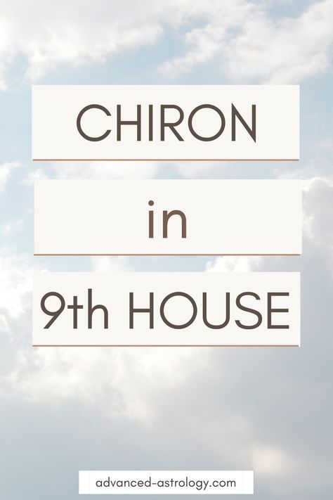 Chiron in 9th House Natal Chiron In Aries, Astrology Meaning, Different Zodiac Signs, Astrology Chart, Finding Purpose, Worst Case Scenario, Natal Charts, Birth Chart, Short Trip