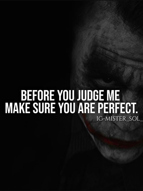 Joker Quote, Very Deep Quotes, Insta Bio Quotes, Long Love Quotes, Gangster Quotes, Truths Feelings, Villain Quote, Strong Mind Quotes, Hard Quotes