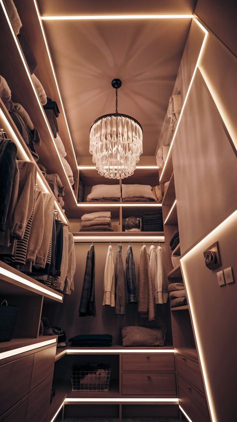 Whether it’s a walk-in or a small wardrobe, these easy lighting ideas will instantly make your closet feel more luxurious.