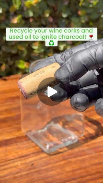 Used Oil, Save The Environment, Fire Starter, Wine Corks, The Jar, Life Hack, Diy Tips, Wine Cork, Knowing You