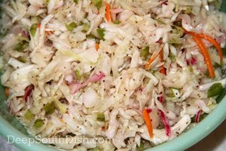 Forever Slaw Vinegar Coleslaw Spicy Coleslaw, Vinegar Coleslaw, Deep South Dish, Cole Slaw, Slaw Recipes, Coleslaw Recipe, Cabbage Recipes, Southern Recipes, Coleslaw