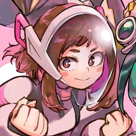 Ochako Pfp, Mha Pfp, Ochako Uraraka, Anime Backgrounds Wallpapers, Cute Anime Profile Pictures, Anime Profile, Anime Background, Twinkle Twinkle, My Hero Academia