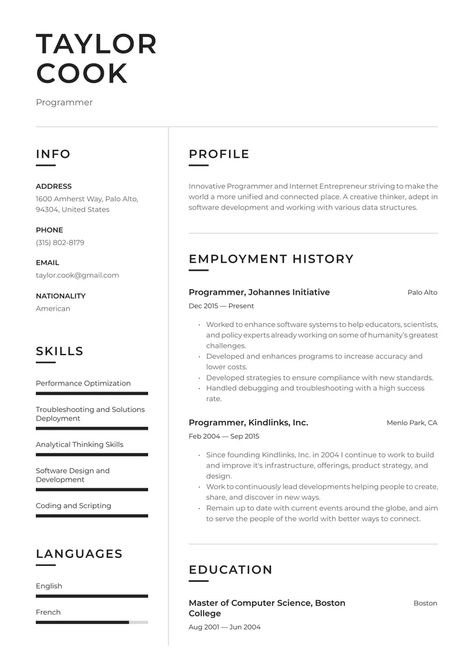 How to list special skills on your resume (100+ skills) · Resume.io Free Resume Maker, First Resume, Free Resume Builder, Resume No Experience, Engineering Resume, Writing Checklist, Functional Resume, Online Resume, Simple Resume Template