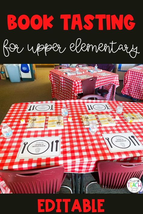 Genre Book Tasting, Book Tasting Elementary, Classroom Book Clubs, 3rd Grade Books, Book Club Activities, Book Tasting, Library Lesson Plans, Class 2023, Printable Forms