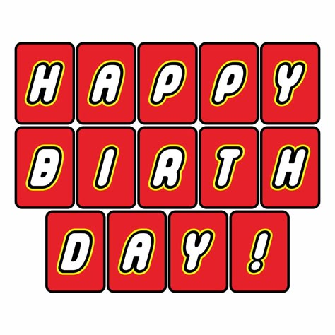 Happy+Birthday+LEGO+Banner+Printable Lego Themed Birthday Party Decoration Free Printable, Lego Font Letters Free Printable, Lego Happy Birthday Banner, Lego Birthday Banner Printable Free, Lego Birthday Party Decorations Free Printable, Diy Lego Birthday Decorations, Lego Font Free Download, Lego Letters Printable Free, Lego Cake Topper Printable