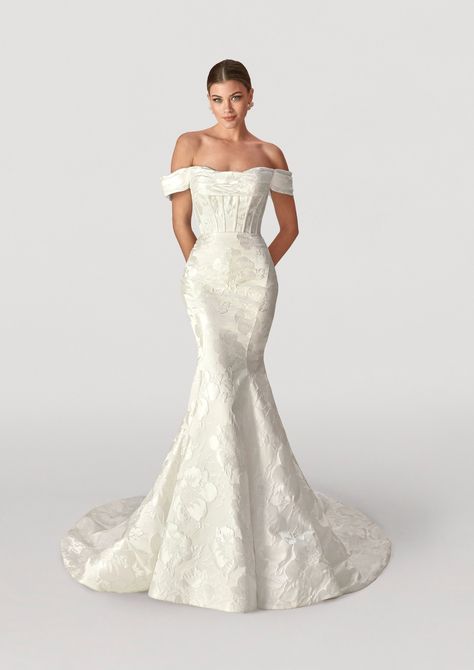 Allure Bridal Couture, Madison James Bridal, Justin Alexander Bridal, Simple Wedding Gowns, Casablanca Bridal, Designer Bridesmaid Dresses, Allure Bridals, Long White Dress, Allure Bridal