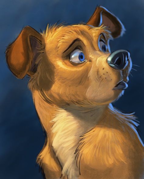 Aaron Blaise on Twitter: "Had a fun day doing this digital demo of a Beijing stray for the instructors at the Dulwich School here in Beijing.… " Aaron Blaise, Animal Caricature, Dog Animation, Canine Art, Painting Demo, Animal Drawing, Cartoon Sketches, Dog Illustration, Arte Animal