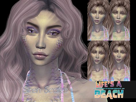 Medusa Hair Sims 4, Sims 4 Mermaid Skin Cc, Sims 4 Cc Mermaid Makeup, Sims 4 Cc Dragon Scales, Sims 4 Mermaid Hair Cc, Sims 4 Cc Scales, Sims 4 Scales Cc, Siren Sims 4 Cc, Sims 4 Siren Cc