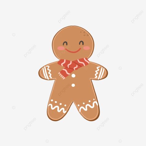 Gingerbread Man Drawing, Cute Gingerbread Cookies, Ginger Cookies Christmas, Gingerbread Cookies Christmas, Christmas Tree Gif, Cookies Png, Cookie Drawing, Gingerbread Cards, Chrismas Cards