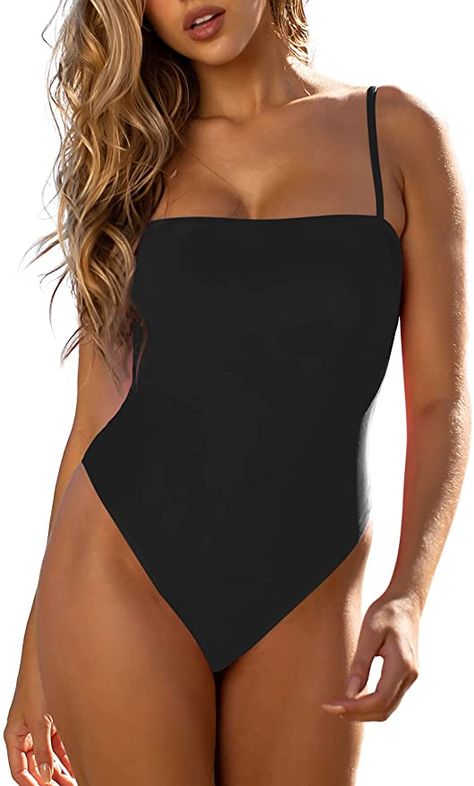 Black Bathing Suit, Bandeau One Piece Swimsuit, Perfect Swimsuit, Bandeau Swimsuit, Fashion Days, One Piece Swimsuits, Long Torso, Womens Bathing Suits, Swimsuit Cover Ups