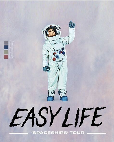 Easy Life Band Poster, Easy Life Band Aesthetic, Easy Life Band, Music Scrapbook, Room Things, Poster Project, Uni Room, Band Poster, Room Prints