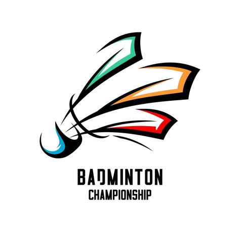 Badminton Club Logo, Logo Badminton Design, Badminton Logo Design, Team Logo Ideas, Badminton Poster, Badminton Logo, Badminton Championship, Badminton Team, Badminton Club