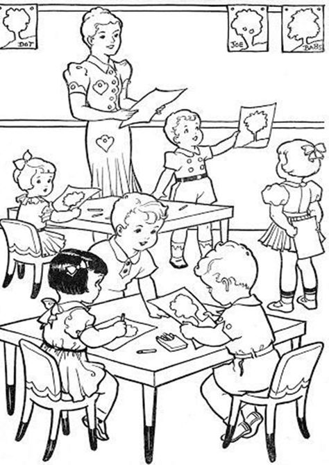 Fun School coloring pages for your little one. They are free and easy to print. The collection is varied with different skill levels Dog Coloring Book, Free Kids Coloring Pages, Vintage Coloring Books, School Coloring Pages, Summer Painting, Painted Books, Coloring Pages To Print, School Colors, Coloring Book Pages