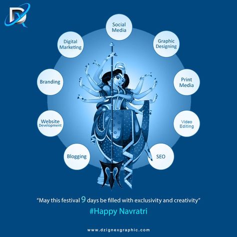 #DZIGNEX wishes you and your family a very Happy Navratri! #Navratri2021 #HappyNavratri #Festival #FestiveVibes #Navratri #GoddessDurga #SMO #digitalmarketing #seo #graphicdesign #creativebanner #Blessings #Peace #Joy #Navratri #durga #adishakti #shakti #shivshakti #ThursdayMotivation # Navratri Creative, Coloring Canvas, Magazine Design Cover, Navratri Wishes, Cafe Posters, Real Estate Marketing Design, Creative Banners, Real Estate Ads, Happy Navratri