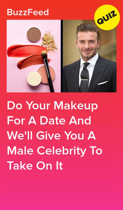 Do Your Makeup For A Date And We'll Give You A Male Celebrity To Take On It. You got : Ryan Gosling Buzzfeed Quiz Crush, Buzzfeed Quiz Boyfriend, Celebrity Boyfriend Quiz, Girlfriend Quiz, Celebrity Boyfriend, Makeup Quiz, Best Buzzfeed Quizzes, Boyfriend Quiz, Playbuzz Quizzes