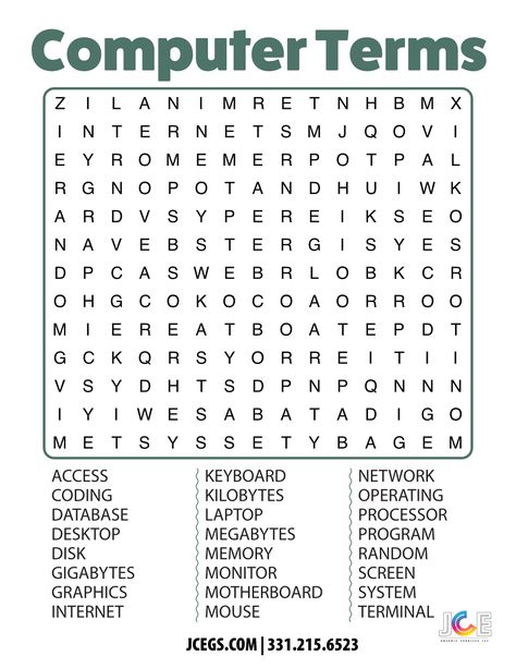 Computer Terms Word Search Puzzle Computer Terms, Hindi Poems For Kids, Computer Club, Business Foundation, Computer Basic, Word Search Puzzles, Computer Basics, Word Searches, Computer Lab