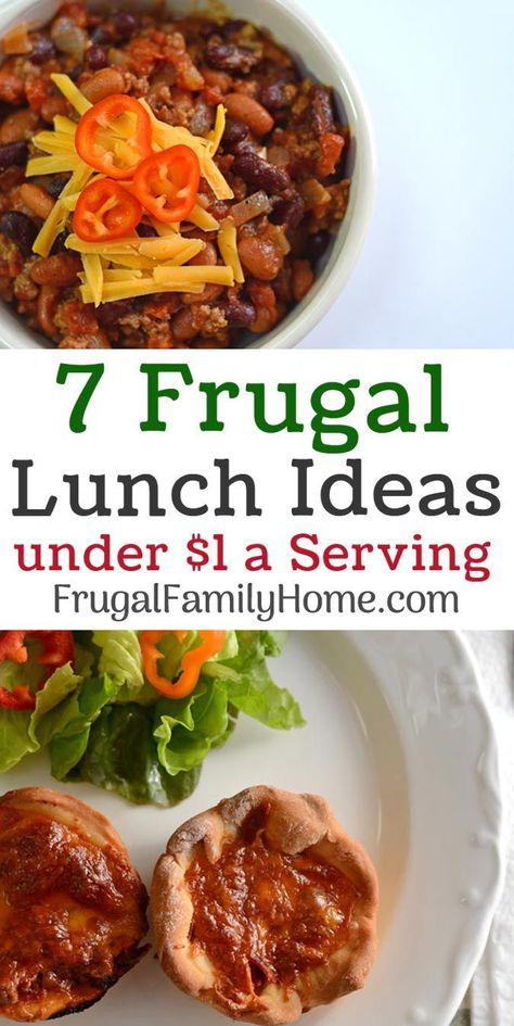 Broke Lunch Ideas, Low Cost Lunch Ideas, Cheap Lunch Ideas, Cheap Healthy Lunch, Home Lunch Ideas, Lunch On A Budget, Yummy Sandwiches, Cheap Lunch, Frugal Cooking