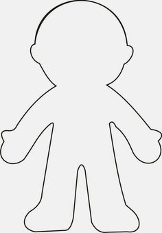 Resultado De Imagem Para Molde De Bonecos Eva Biblicos F7C Paper Person, Body Parts Preschool Activities, Person Template, Body Preschool, Body Parts Preschool, Toddler Quiet Book, Paper Doll Template, Kids Class, Quiet Books