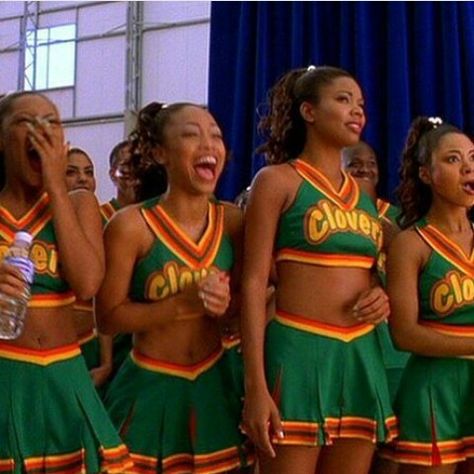 Compton Clovers | Bring it on 90's era vibes™ Clover Cheerleader Costume, Costumes For Black Women, Black Cheerleaders, Cheers Photo, Cheerleader Costume, Hallowen Costume, Dallas Cowboys Cheerleaders, Group Halloween Costumes, What’s Going On