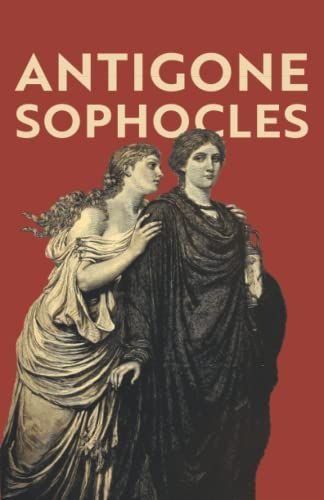 Greek Book Cover, Greek Mythology Book Cover, Ancient Greek Poster, Antigone Sophocles, Greek Myth Books, Greek Theater, Ancient Greek Theatre, Roman Myth, Ancient Athens