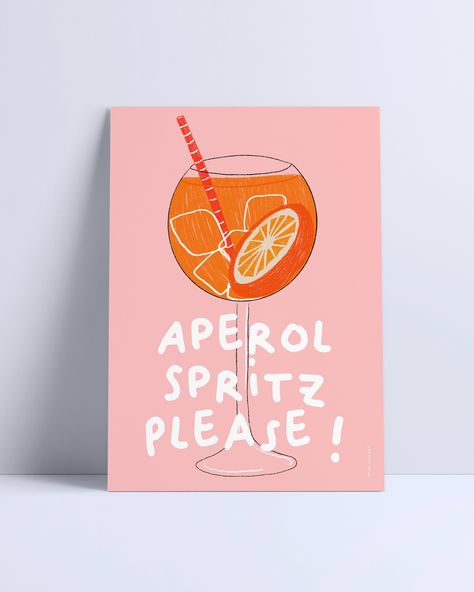 🍹SUMMER CONCOURS 🍹 Pour tenter de gagner une affiche Spritz format A4 🍊: - être abonné à @mrs.masch.studio - liker ce post - identifie en commentaire avec qui tu aimes partager tes cocktails - taggue moi en story sur ta plus belle photo de Summer cocktail 🍸 Résultat le 15 août 2024 #concours Summer Cocktail, Wall Art, Wall, Art, Tes