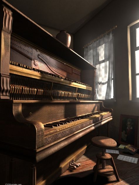 Beautiful Siren, Darkacademia Aesthetic, Old Piano, Old Pianos, Icon Sets, Color Vibe, Slytherin Aesthetic, Dark Academia Aesthetic, Music Aesthetic