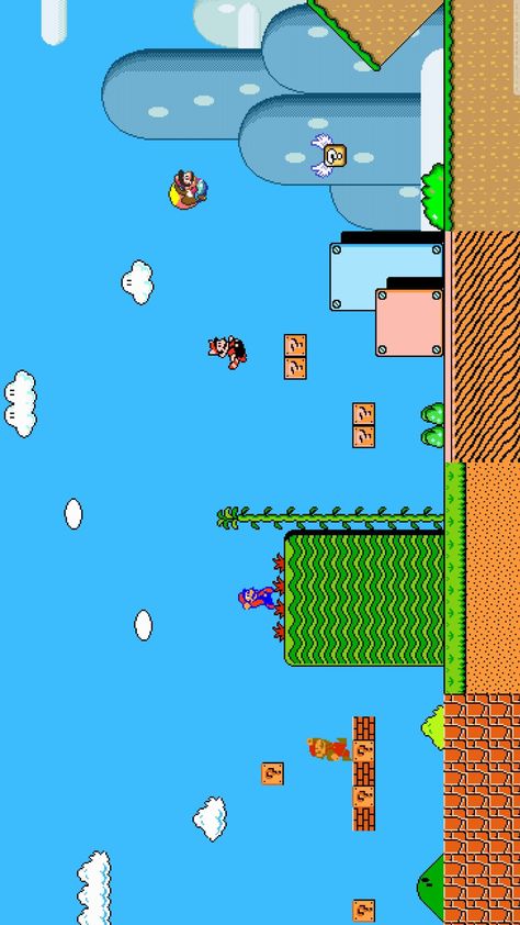 Mario Ipad Wallpaper, Super Mario Laptop Wallpaper, Retro Mario Wallpaper, Mario Laptop Wallpaper, Super Mario Color Palette, Mario Maker 2 Ideas, Mario Desktop Wallpaper, Mario Game Background, Super Mario Background