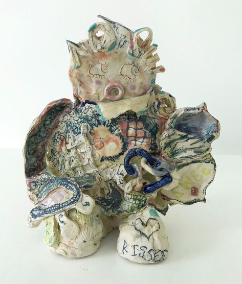 NARUMI NEKPENEKPEN — ODD ARK•LA Terms Of Endearment, Sparkling Stars, School Inspiration, Porcelain Clay, Sgraffito, Art Abstrait, Ceramic Cups, Ceramic Pottery, Ceramic Art