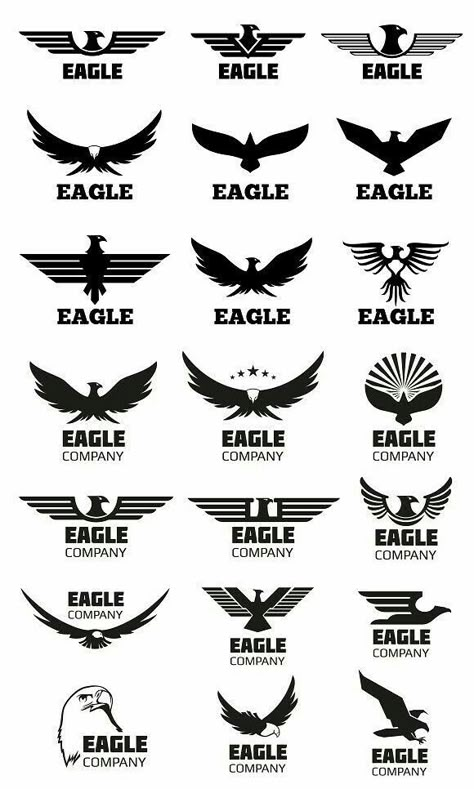 Eagle Vector, Cool Symbols, Logo Design Inspiration Creative, Wrist Tattoos For Guys, Eagle Tattoos, Old School Tattoo Designs, Arm Band Tattoo, Eagle Tattoo, Monogram Logo Design