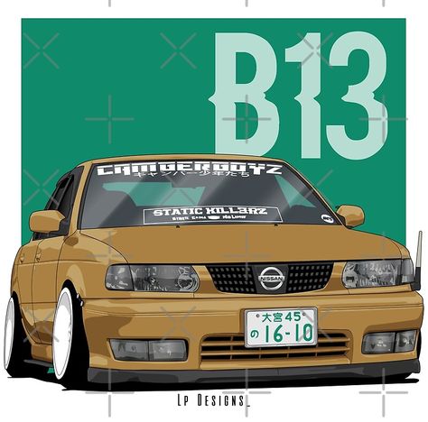 Jdm Prints, Nissan V16, Nissan B13, Nissan Sentra B13, B13 Nissan, Nissan Gtr Nismo, Nissan Patrol Y61, Nissan 370z Nismo, Gtr Nismo